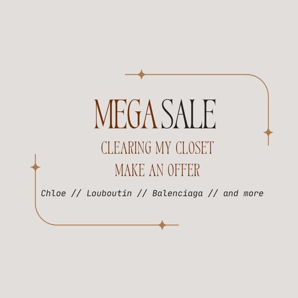 Luxury Shoes - Closet Clear Out!